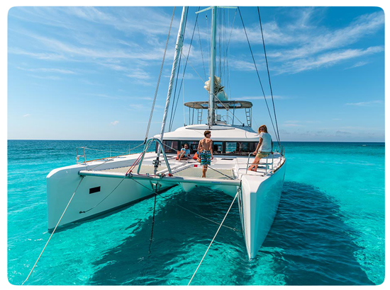 catamarano lagoon 52 vacanze Sardegna Ponza Eolie Isola d'Elba